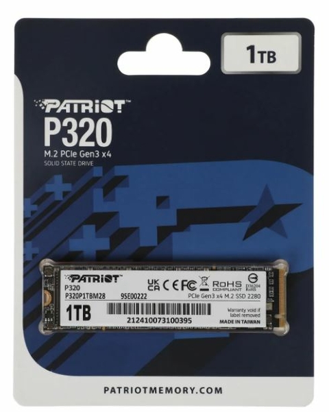 Patriot P320 1TB NVMe SSD